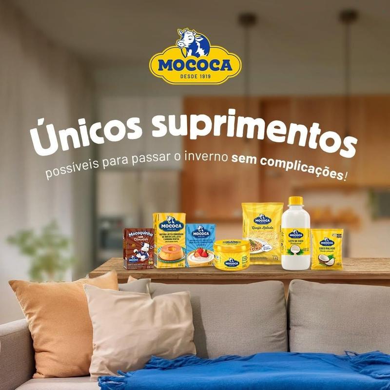 Creme de leite leve uht cremoso 200g mococa - Creme de Leite